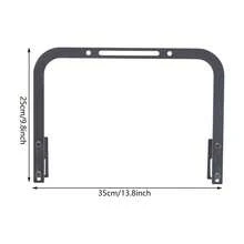 HaroldDol 2Pcs Mattress Retainer Bar, Adjustable Mattress Slide Stopper - Holder In Place, Metal Bed Retainer Easy Installation Non-Slip For Platform/RV Beds/Adjustable Beds[Ideal Daily Accessory] - Default@JJ2SH5-000000 - View 3