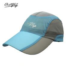 Outfly Colorblock Quick-Dry Sports Cap, Lightweight Breathable Fabric, Night Reflective Logo Design, Outdoor Sport Travel Fishing Golf - Multicolor - View 11
