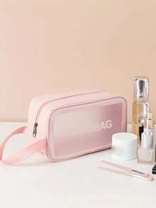 Cosmetic Storage Bag, Travel Toiletry Organizer Bag, Makeup Bag, Portable Storage Box, Suitable For Women's Bathroom Accessories Set - Makeup Bag - View 6
