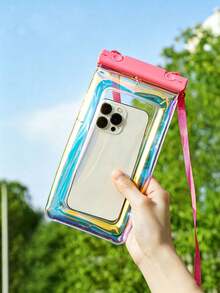 PVC Waterproof Waist Bag, Summer Waterproof Phone Pouch, Back To School Essential, Suitable For Swimming And Water Park - Multicolor - View 4