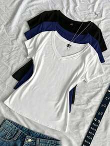 Women T-Shirts - Multi-color 3 - View 8