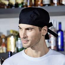 1/2pcs Unisex Adult Chef Hat With Adjustable Elastic Band, Reusable Breathable Cooking Cap, Multi-Purpose Kitchen Accessory For Home Kitchen, Cafe, Restaurant, Bakery, Catering Service, Food Truck, Baking Party, Hotel Buffet - Multicolor - View 6
