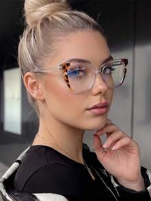Transparent Leopard Print