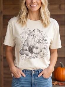 Women T-Shirts - 白色 - 查看 1