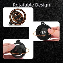 3D Printed Decision Spinner Toy Yes/No Rotating Selection Wheel Portable Pendant Desktop Toy Fun Random Decision Tool Stress Relief Gift Suitable For Friends, Party Favors, Daily Carry Gadget - Multicolor - View 7
