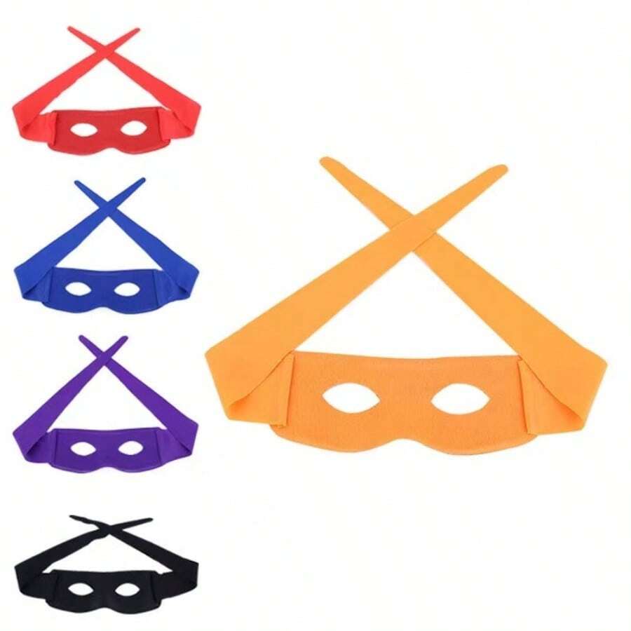 1pc Performance Party Mask Halloween Mask Eye Mask Ghost Festival Halloween Prop - A - View 1