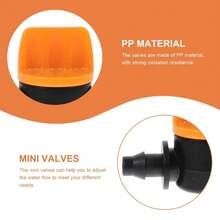 10Pcs Hose Valve Garden Tap Connectors For Drip Irrigation System, 4/7mm Water Flow Control Fittings - Control Valve - View 7