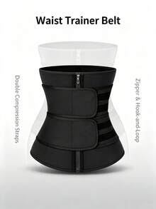 Women's Sports Waist Belt, Waist Training Belt, Abdominal Sauna Belt, Abdominal Training Waist Belt, Women's Abdominal Control Belt, Yoga Running Belt, Friend Gift, Outdoor Sports, Fitness, Yoga, Waist Belt, Auxiliary Training, Women's Waist Belt, High Compression Abdominal Belt, Abdominal Shaping Belt, Daily Wear Sports Waist Belt, Body Shaping, Sweat-Inducing Waist Belt, Closed Design, Abdominal Compression, Sports Style Women's Shaping Waist Belt, High Pressure Abdominal Belt, Abdominal Shaping Garment - Multicolor - View 9