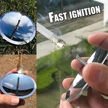 1pc Solar Powered Outdoor Lighter - Compact And Lightweight, No Magnesium Rod Or Flint Needed, Perfect For Outdoor Camping, Hiking And Wilderness Survival - Multicolor - View 4