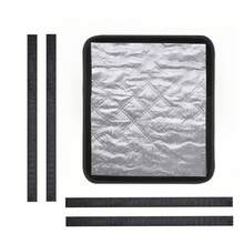 1pc RV Reflective Ventilation Cover, Snow Guard, Snow Cover, Foldable Heat-Insulating Sunshade, Suitable For RV, Camper And Trailer Roof Vents, Heat Protection And Temperature Control - Multicolor - View 4