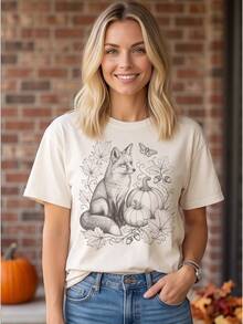Women T-Shirts - 白色 - 查看 2