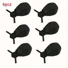 2/6pcs Unisex Adult Chef Hats, Adjustable Elastic Band, Reusable Professional Chef Hats, Suitable For Home Kitchen, Coffee Shop And Catering Services - Multicolor - View 10