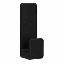 Gancho Adesivo para Parede - Suporte Resistente para Toalhas de Banheiro e Cozinha Sem furo - preto - Visão 1