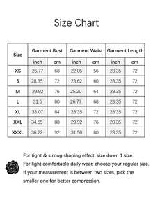 1pc Postpartum Shapewear For Women, Tummy Control Jumpsuit, Waist Cincher Shaping Underwear - Black - View 6