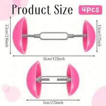 Mini Shoe Stretcher, Adjustable Width Shoe Stretcher, Portable Plastic Shoe Rack - Multicolor - View 6