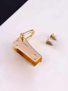 Metal Side Clip Strap With D-Ring And 4 Screws, Detachable Bag Connector, Handbag Hardware DIY Wallet Repair Sewing Craft Accessories - Multicolor - View 10