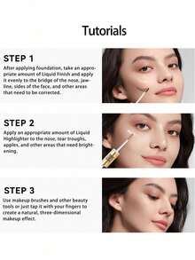 OUT OF OFFICE SCULPT Liquid Contour, Kontur Matte + Highlighter Kilau Mutiara, Tekstur Melembapkan, Tahan Lama Tahan Air & Tahan Keringat, Aplikasi Cepat, Efek Riasan Dimensi Alami, Ukuran Portabel, 2.5g+2.4g/0.17oz - #01 - View 12