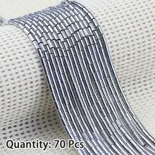 70pcs 5mm Colorful Crystal Tube Beads DIY Jewelry Making Accessories For Necklace, Bracelet, Pendant, Loose Beads - Crystal Tube - View 10
