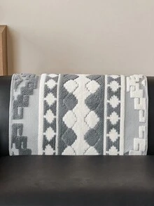 1pc Soft Velvet Bohemian Style Sofa Cushion 1234 Seat Sofa Seat Cushion Armrest Backrest Cushion Sofa Cover All Season Universal - Light Grey - View 10