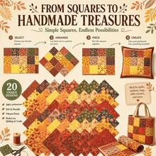 42/84/126pcs Pre-Cut Quilted Fabric Squares, For Quilting, Crafts And Sewing, Soft Fabric Strips Suitable For Blankets, Rugs, Indoor Decor, Home Decor And Wallet Making - Variants - View 5