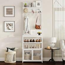 Hall Trees - White - View 4