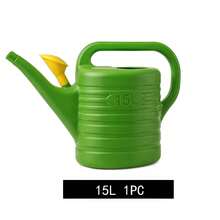 1-2 Pcs 8L/15L Watering Can, Integrated Handle & Long Spout, Labor-Saving & Precise Watering, Sturdy Plastic Material, Ideal For Gardening, Outdoor & Irrigation - A - View 8