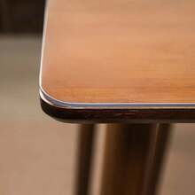 Wipe Clean Clear PVC Table Protector, Waterproof Transparent Tablecloth Mat For Household Dining Tables - 300cm X 140cm - View 9