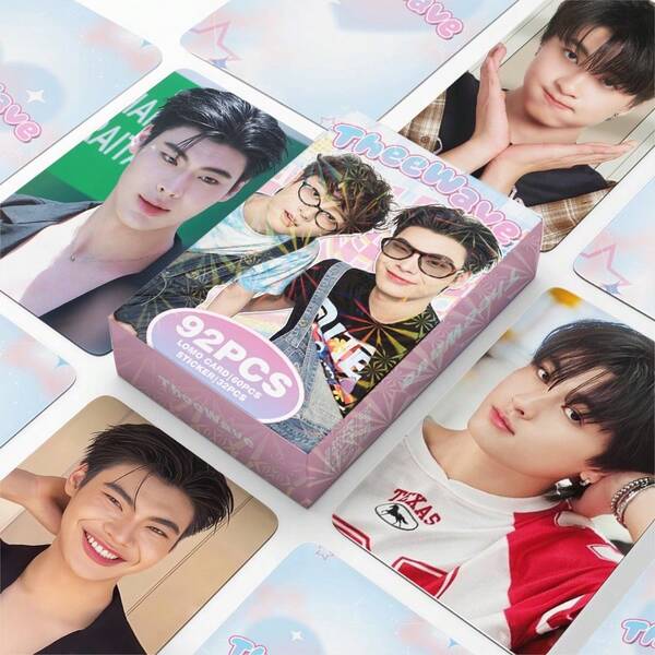 Thai Star CP The Wave Album Photocards, Perfect For Holiday Gifts, Fun And Cute Gifts, Birthday Gifts, Easter Gifts, Halloween Gifts, Christmas Gifts, Party Gifts