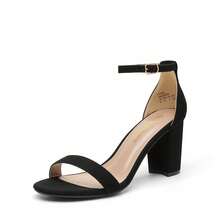 Women Heeled Sandals - Black - View 4