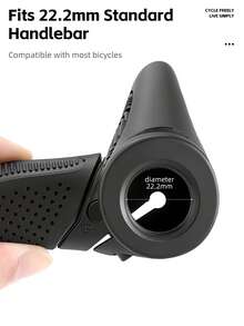 WEST BIKING 1Pair Widened Bike Handlebar Grips Built In Auxiliary Bar Rotatable Adjustable Design Anti Slip Shock Absorbing Cycling Handlebar Grips Comfortable Fatigue Relief Road Bike MTB Handlebars Cycling Accessories - Multicolor - View 10