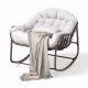 Egg-shaped Rocking Chair