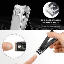 Cherimoya Fingernail & Toenail Clippers - Silver - View 5