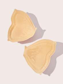 Lignisse Butterfly Design Silicone Sticky Bra Invisible Nipple Covers Women Reusable Adhesive Breast Covers Seamless Strapless Bra Pads For Party Wedding Dress - Multicolor - View 3