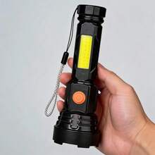 Unisex Practical Style Portable Lamp For Home And Travel - Black - View 1