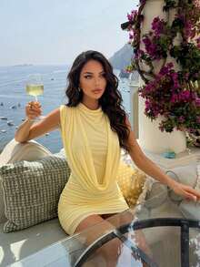 Women T-Shirts - Light Yellow - View 12