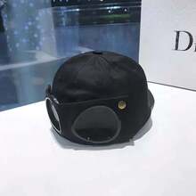 Cute Aviator Fashion Glasses Baseball Cap Baseball Cap Sun Protection - A - View 5