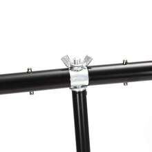 Adjustable Backdrop Stand Kit - 2.6 * 3m (8.5 * 9.8ft) Photo Background Support System T-Shape Backdrop Stand With Carrying Bag And 4 Clamps - Black 1.5m - View 7