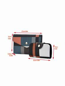 Women's Bag Set, Personalized Shoulder Bag, Crossbody Bag For Shopping And Travel, Tote Bag For Work And Commute (Random Fabric Pattern Cut) - Black - View 7