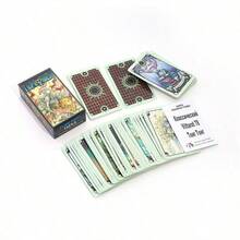 1pc Mysterious Tarot Cards Fortune Telling Game Cards Party Gathering Game Tapo - Multicolor - View 4