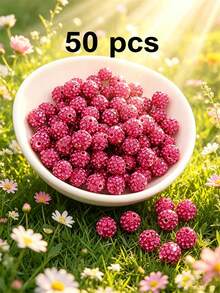 50/100pcs 10mm Shiny Disco Ball Beads - Reflective Multicolor Plastic Beads, Suitable For Jewelry Making, DIY Crafts, Necklace And Earring Accessories, Jewelry Making Beads, Earring Components, Handmade Beads - Multicolor - View 64