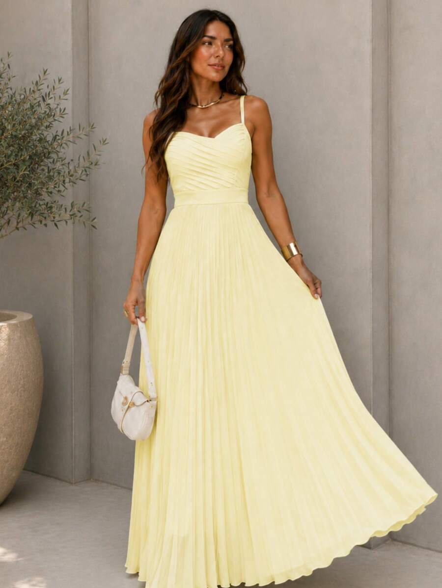 Women Long Dresses - Amarillo - Ver 1