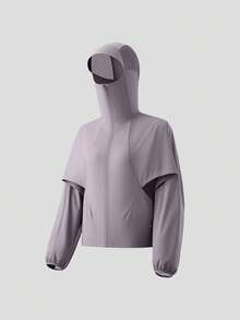 Beneunder Women's Lightweight Quick-Dry Breathable Sun-Protection Top (Batwing Sleeve) TS005 - Dusty Purple - View 8
