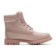 Timberland New Outdoor Casual Leather British Style Women's High-Top Martin Boots - Pink - View 6