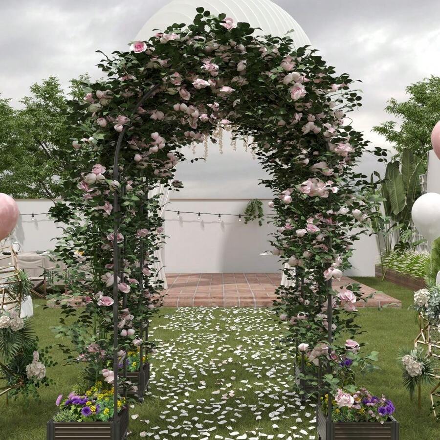 Kselythan Fencing, Trellises, & Gates - B-black - View 1