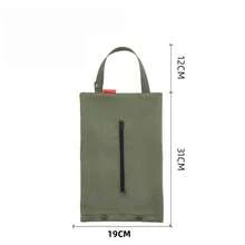 1 Pack Outdoor Friendly Portable Tissue Storage Bag For Car, For Outdoor Camping, And Home Use With Hanging Feature To Keep Tissues Organized And Accessible - Multicolor - View 3