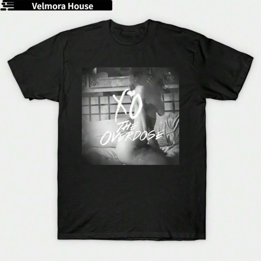 Weeknd Album The Tour Vintage Musician T-Shirt By Lucasbennedic - 黑色 - 查看 1