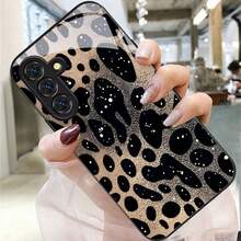 [24h Shipping From DE/FR/ES]Apple 11-17Phone Case - Leopard Print Phone Case For Samsung Galaxy A04S/A05S/A06/A07/A10/A11/A12/A13/A14/A15/A16/A17/A20S/A21S/A22S/A23/A24/A25/A26/A30S/A31/A32/A33/A34/A35/A36/A42/A50S/A51/A52/A52S/A53/A54/A55, Anti-Drop Tempered Glass Protective CaseSamsung 21-26 - 1 Piece Of Picture Color - View 7