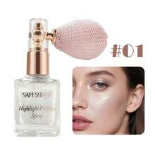 SAM SUGAR Fine Shimmer Brightening Contour Highlighter Powder, Riasan Panggung Tahan Keringat dan Tahan Lama, Semprotan Tubuh Berkilau - MultiWarna - View 16