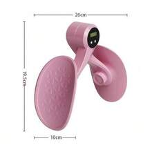 1pc Thigh Master Kegel Exerciser, PP Pelvic Floor And Inner Thigh Trainer With Textured Contact Surfaces And Triangular Structure, Compact Leg, Hip And Arm Exercise Equipment For Home Workouts, Yoga, Pilates, General Fitness And Daily Training - A - View 3