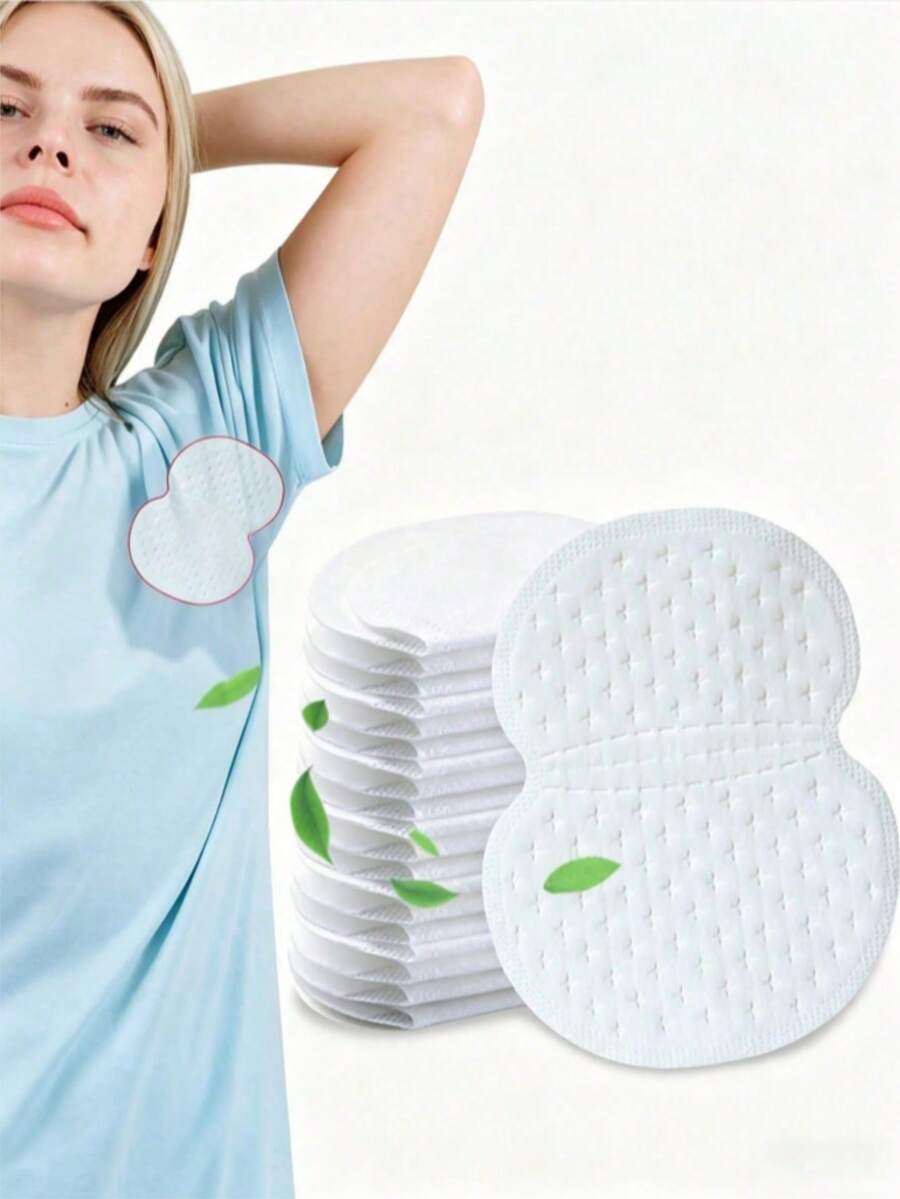 Disposable Underarm Sweat Pads, Highly Breathable, Easy To Use, Suitable For Hot Summer, Can Be Used As Stickers, Christmas Gift, Romantic Valentine's Day Gift, Also A Must-Have Item For Back To School Season - One Size Fits All - View 1